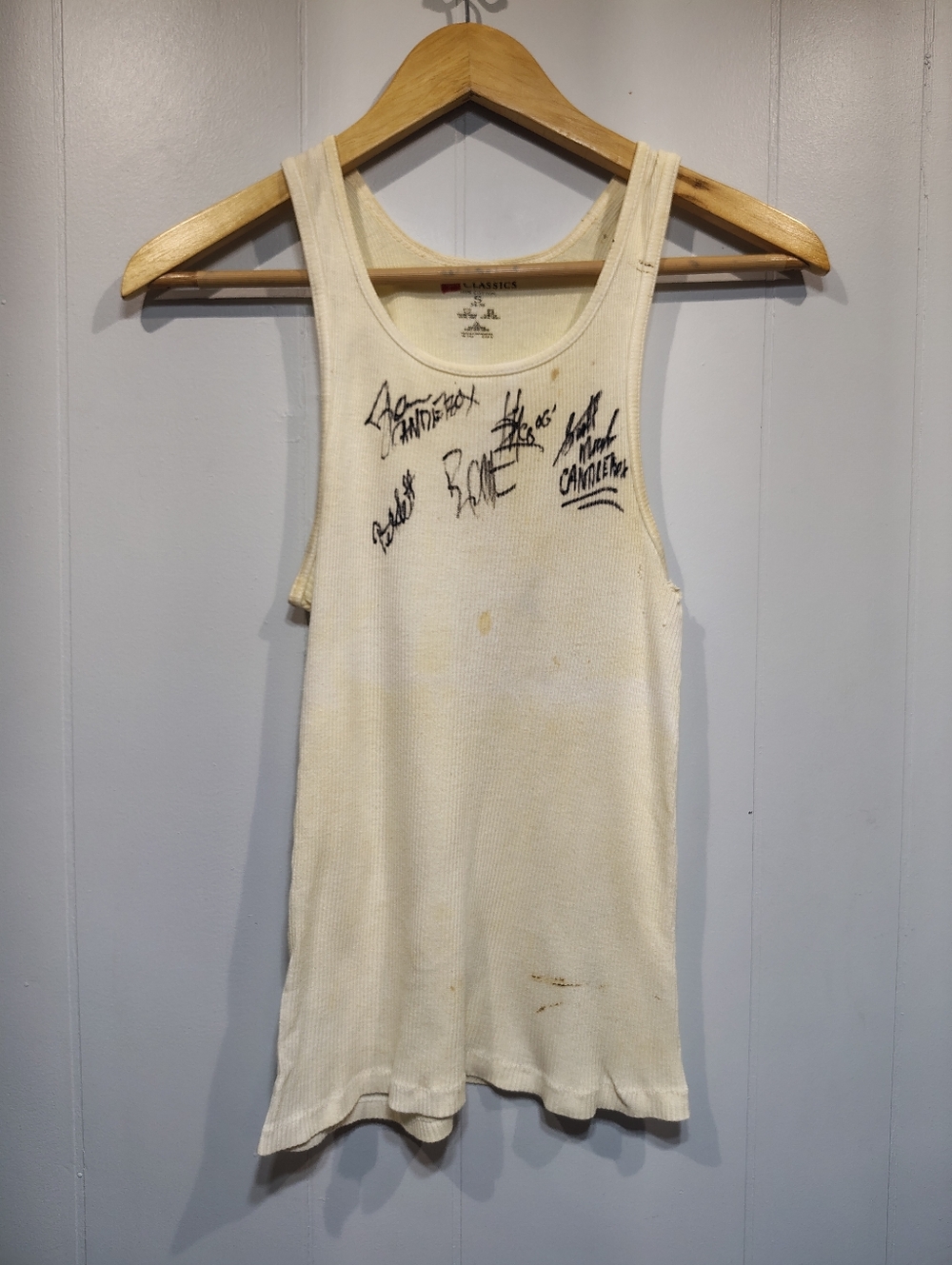 Candlebox Signed Tank Top Band Autographed Concert Grunge Rock